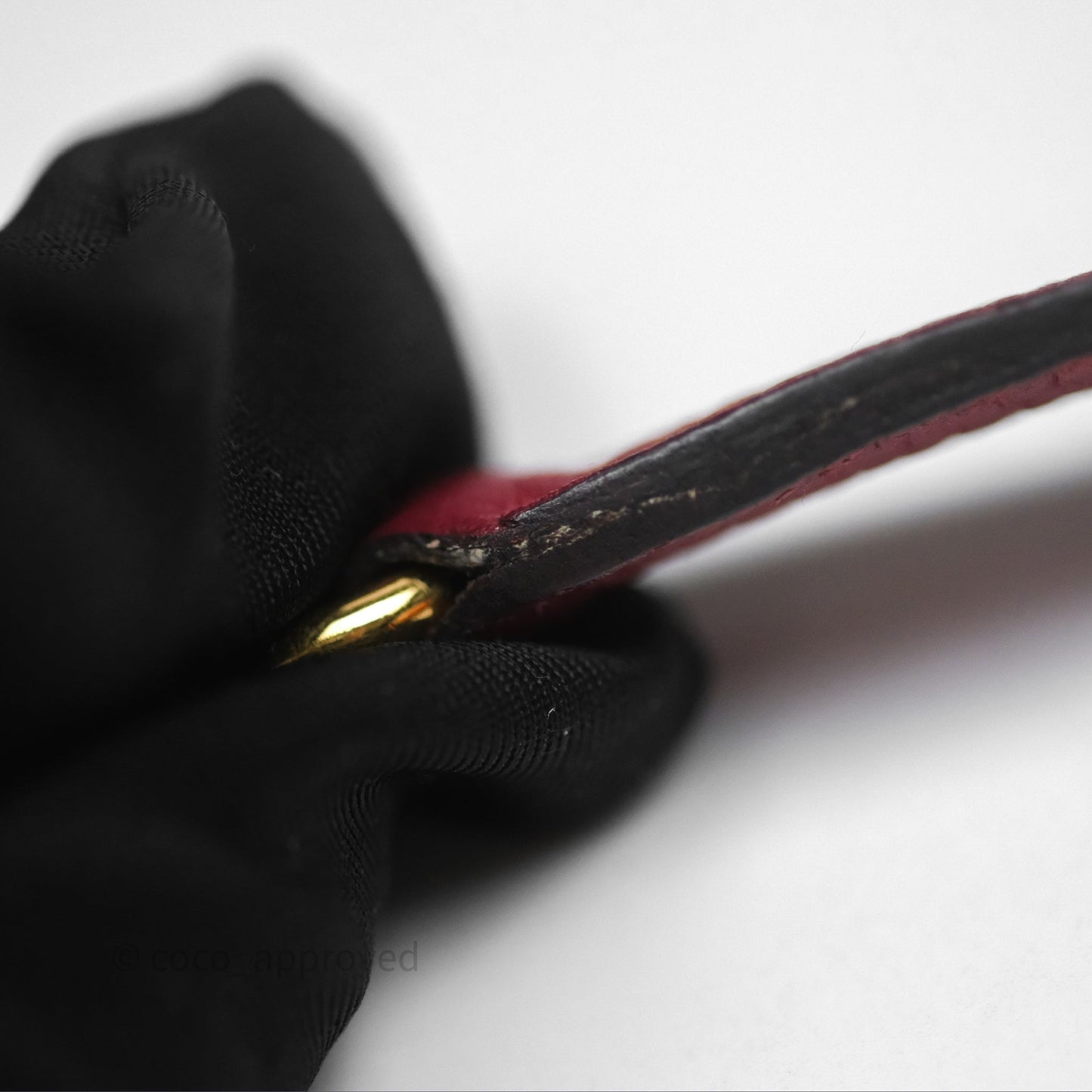 Hermès Kelly 32 Retourne Rouge Grenat K1 Togo Gold Hardware