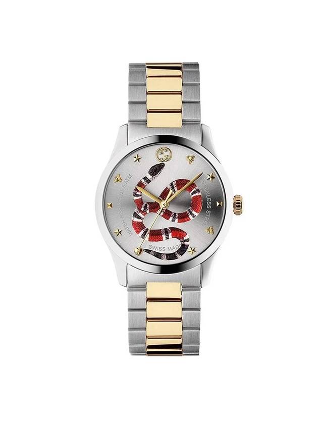 Luxury Gucci Trending 2025 Snake Metal Watch Silver Gold
