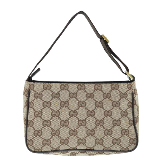 GUCCI GG Canvas Hand Bag Beige 106644  63685
