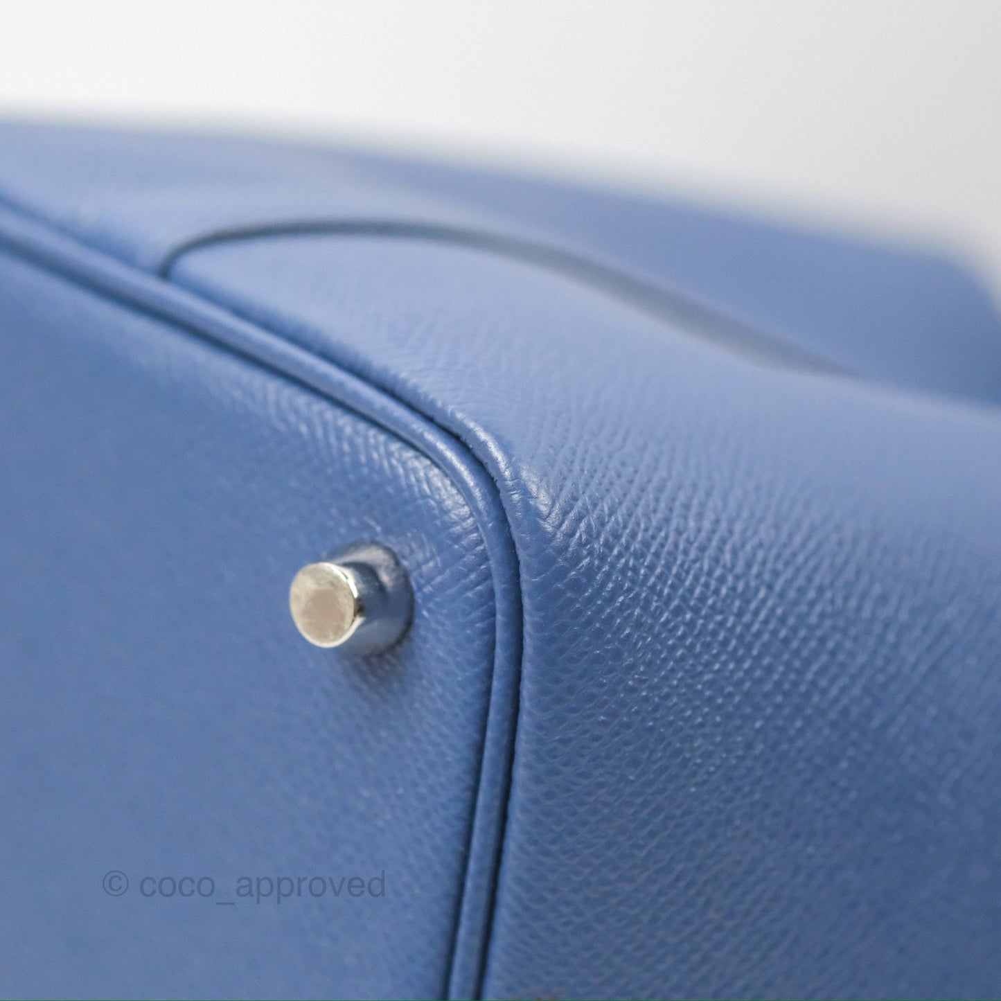 Hermès Tressage De Cuir Picotin Lock 18 Bleu Encre/Brique/Black Epsom Palladium Hardware
