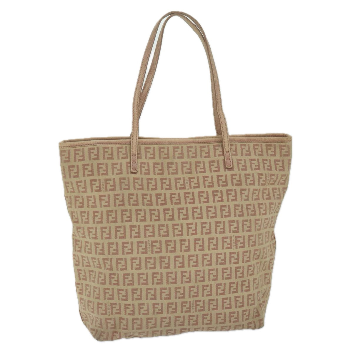 Luxury FendiZucchino Canvas Tote Bag Pink 8BH07363734