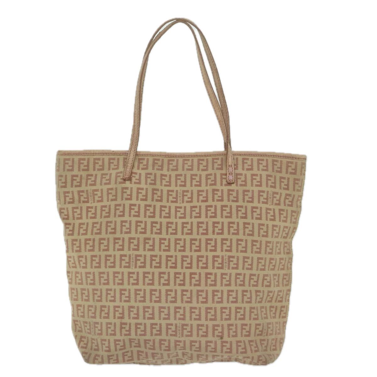 Luxury FendiZucchino Canvas Tote Bag Pink 8BH07363734