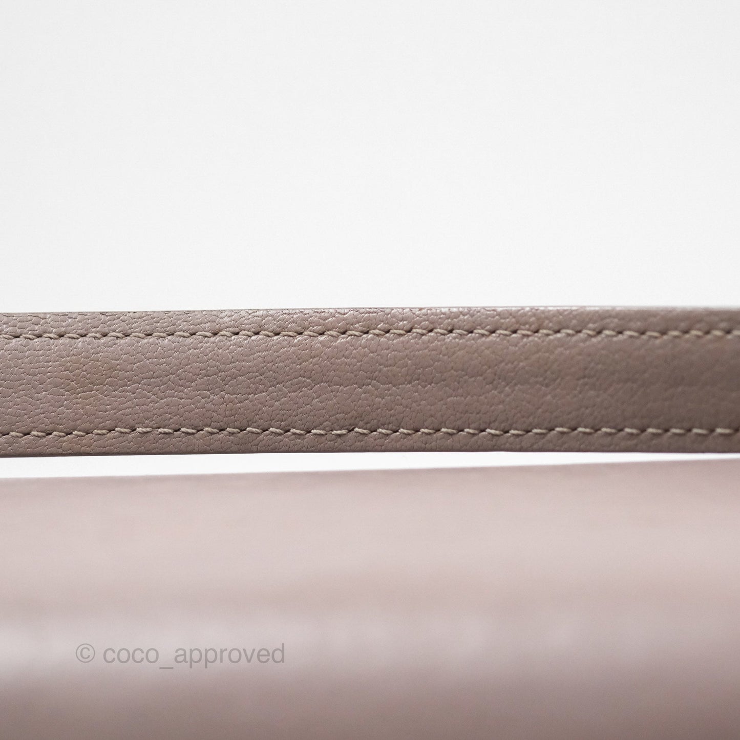 Chanel Coco Curve Flap Burnished Lilac Grey Calfskin Goatskin Antique Gold Hardware