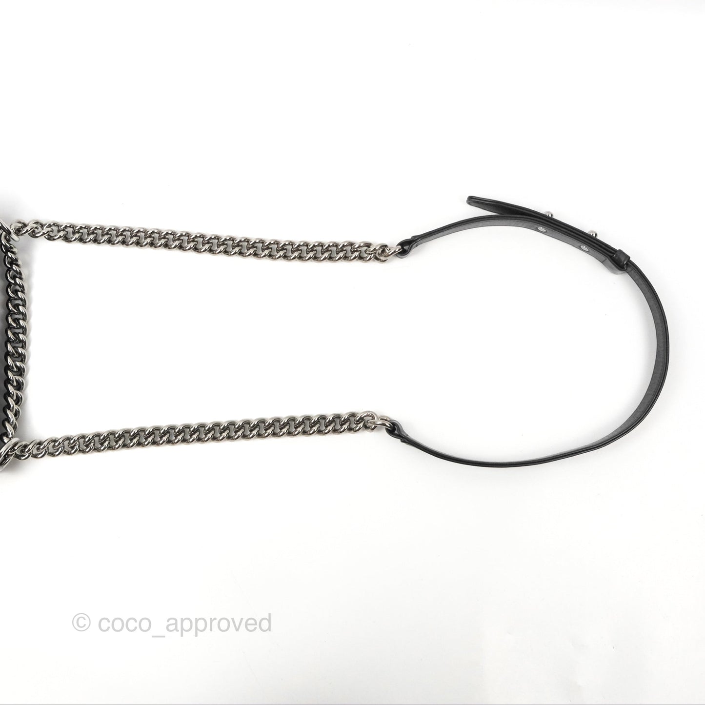 Chanel Small Chevron Boy Black Calfskin Silver Hardware