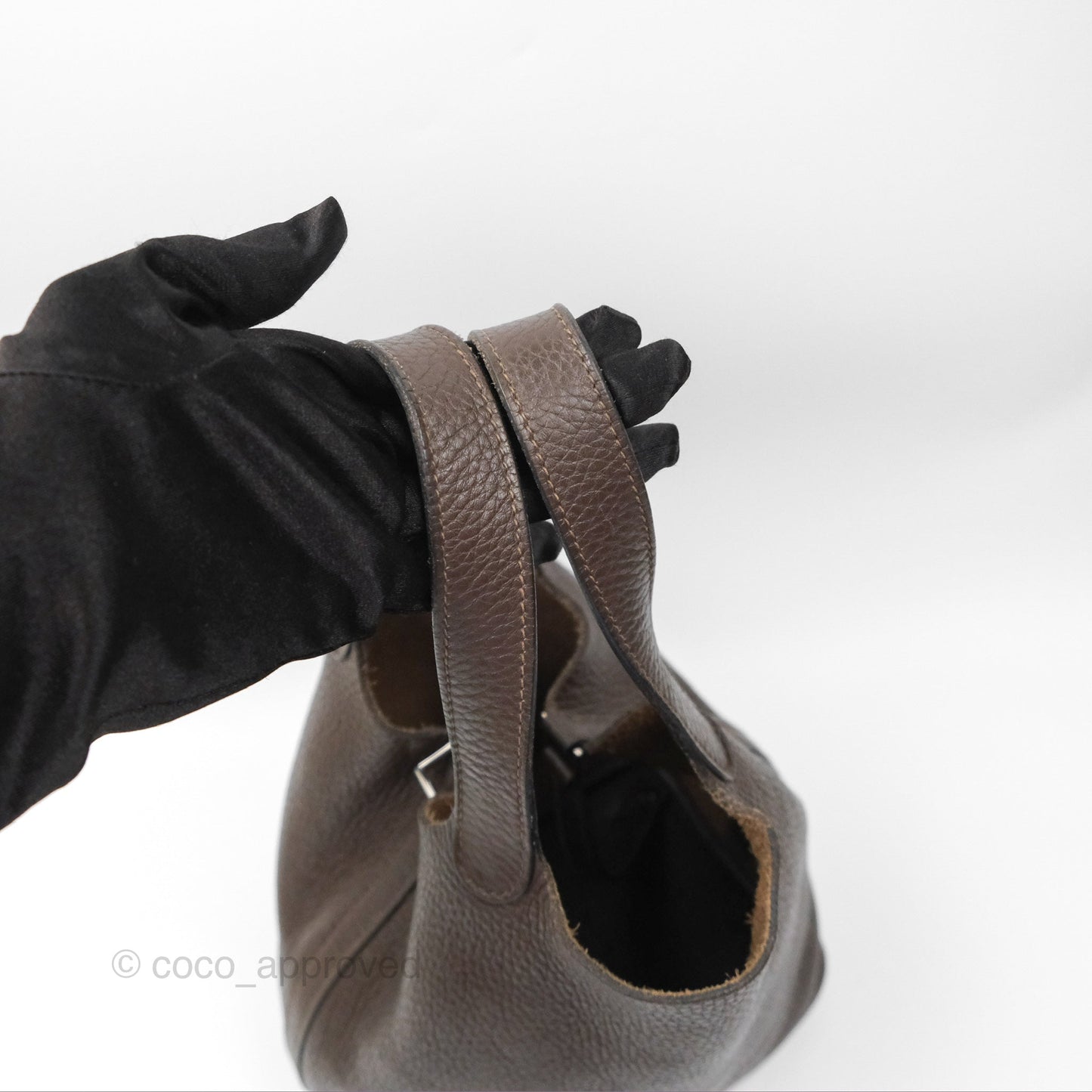 Hermès Picotin Lock 18 Macassar Clemence Palladium Hardware