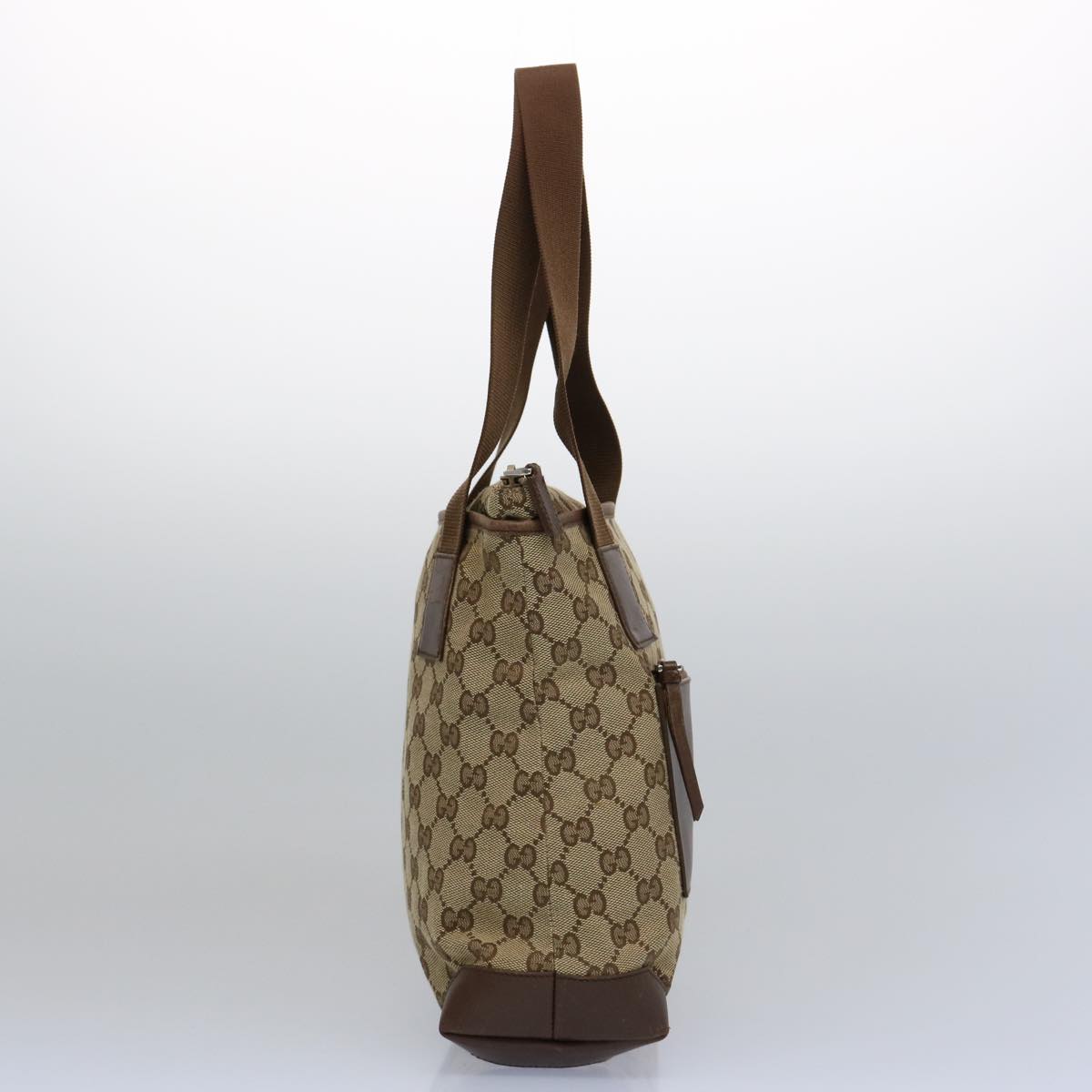 GUCCI GG Canvas Tote Bag Beige  63805