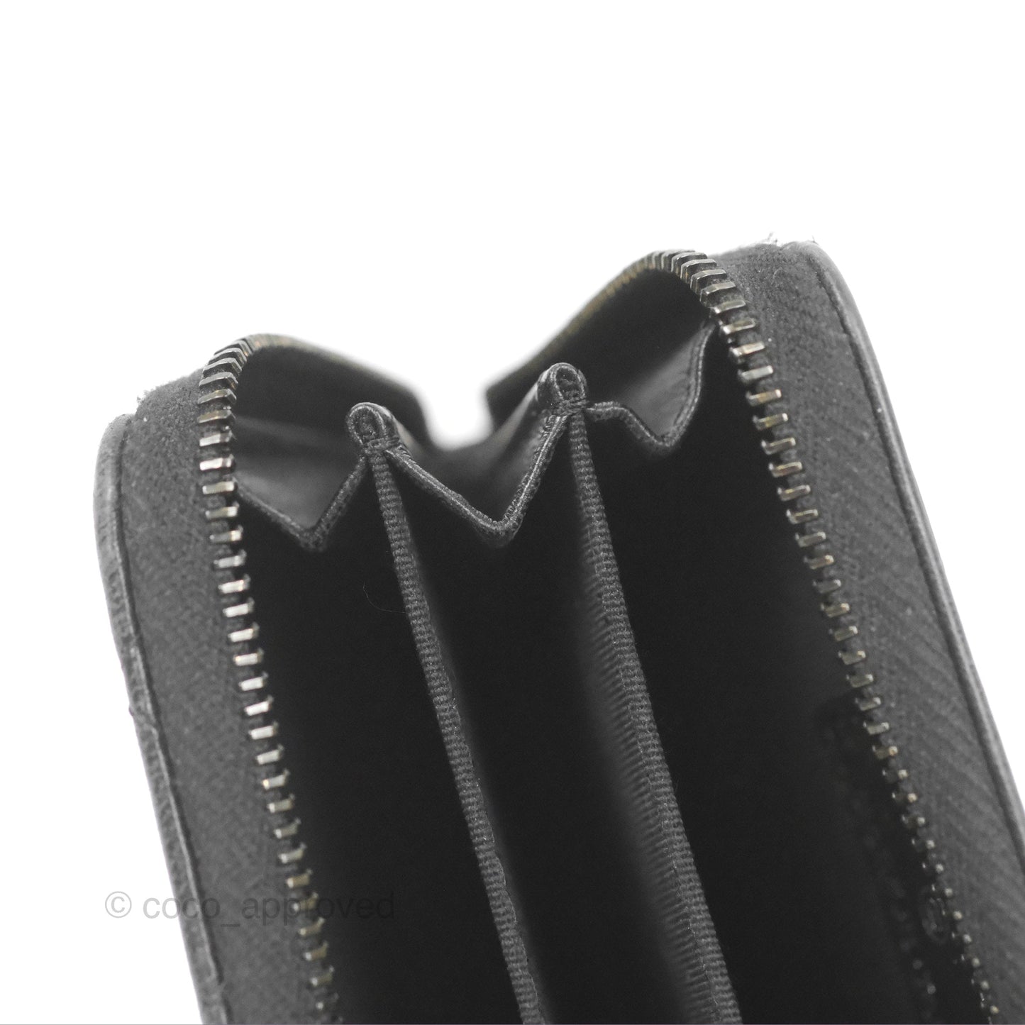 Chanel Classic Zipped Coin Purse So Black Lambskin