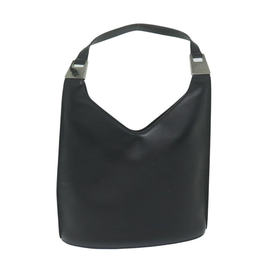 GUCCI Shoulder Bag Leather Black 001 3010  63840