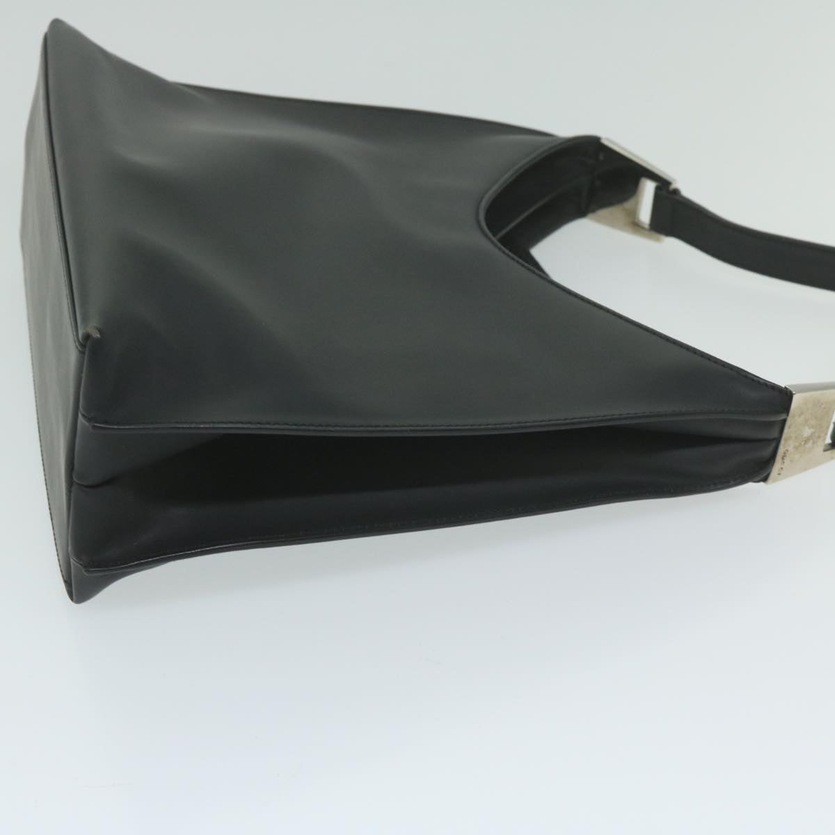 GUCCI Shoulder Bag Leather Black 001 3015  63882