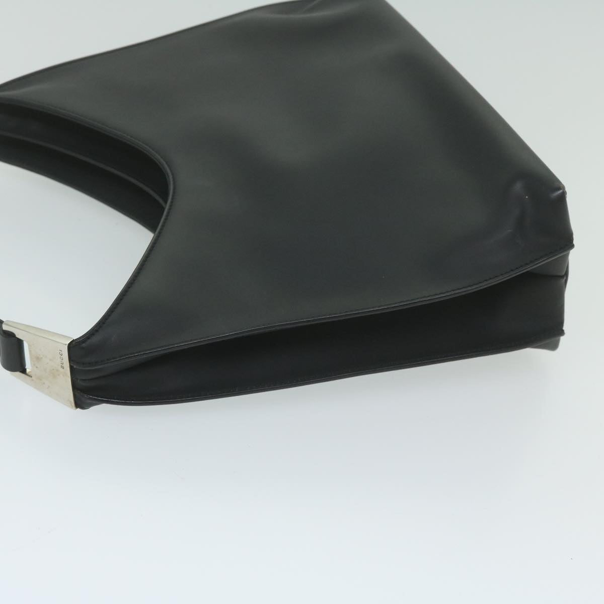 GUCCI Shoulder Bag Leather Black 001 3015  63882