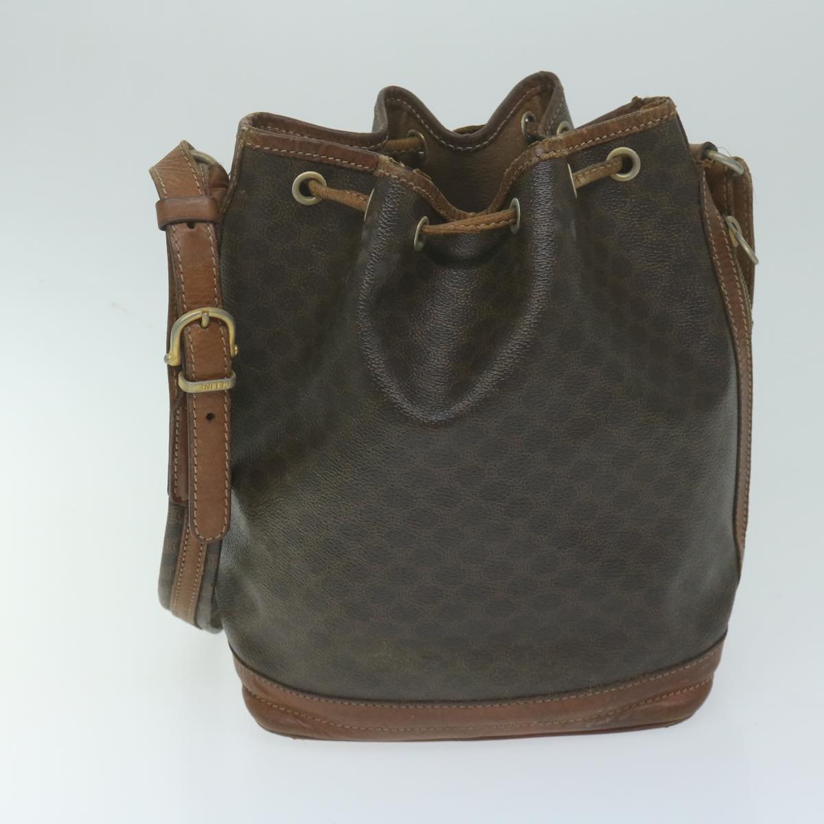 GUCCI GG Canvas Macadam Canvas Celine Shoulder Bag 3Set Beige Brown  63888