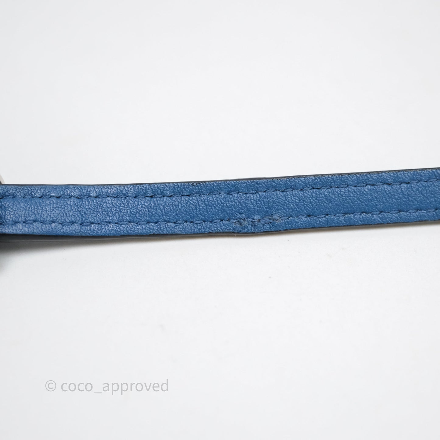 Loewe Mini Puzzle Bag Blue Calfskin