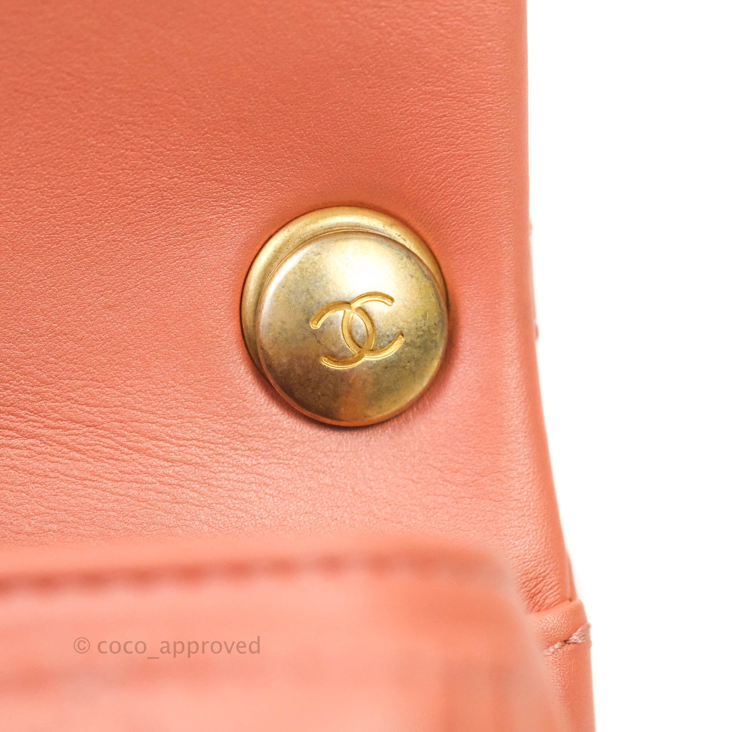 Chanel Day Trip Quilted Small Lambskin Pink Aged Gold Hardware