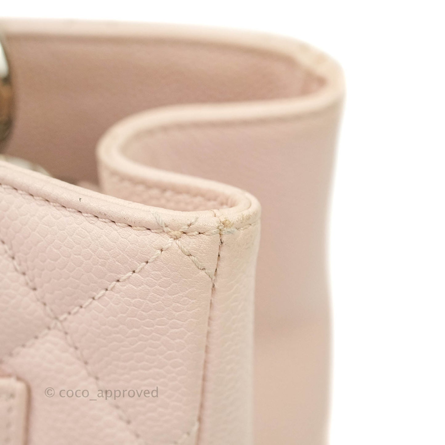 Chanel GST Pink Caviar Silver Hardware