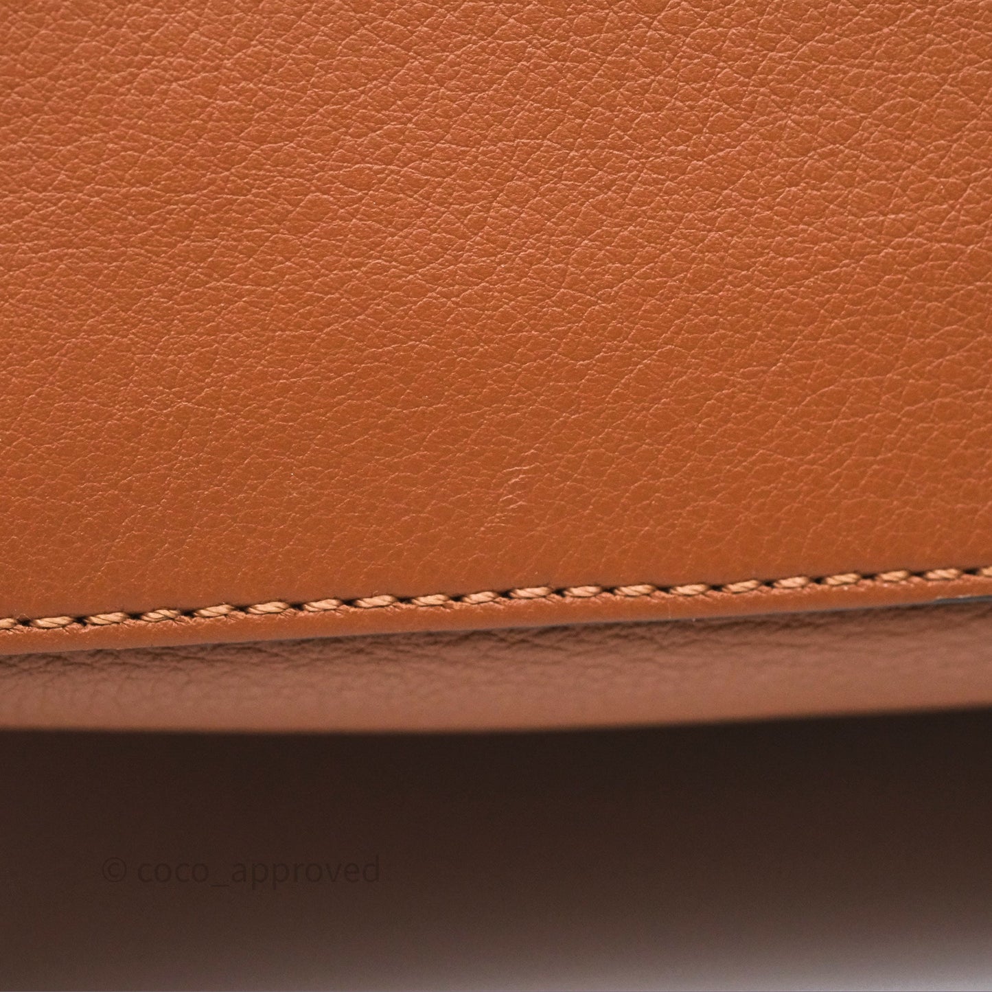 Loewe Mini Puzzle Bag Tan Calfskin Palladium Hardware