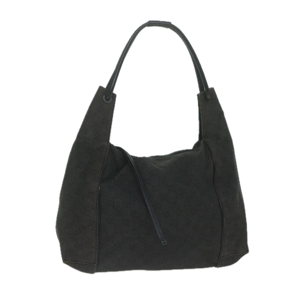 GUCCI GG Canvas Shoulder Bag Brown  63989