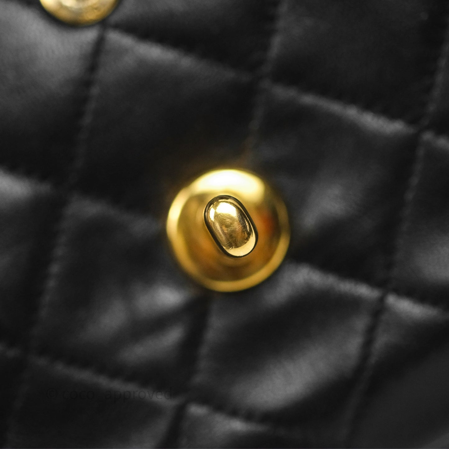 Chanel Classic Vintage Small Flap Black Lambskin 24K Gold Hardware