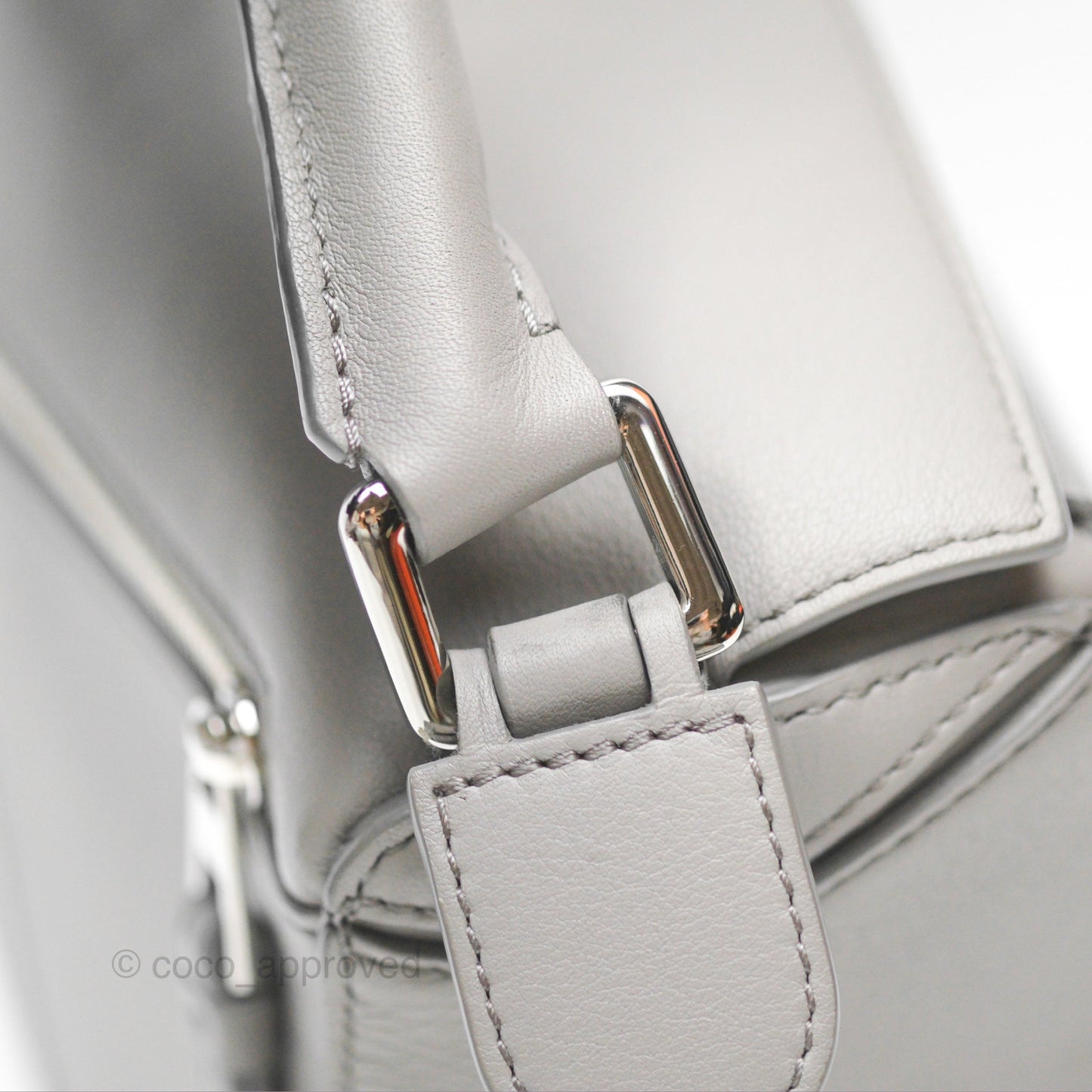 Loewe Small Puzzle Bag Grey Calfskin