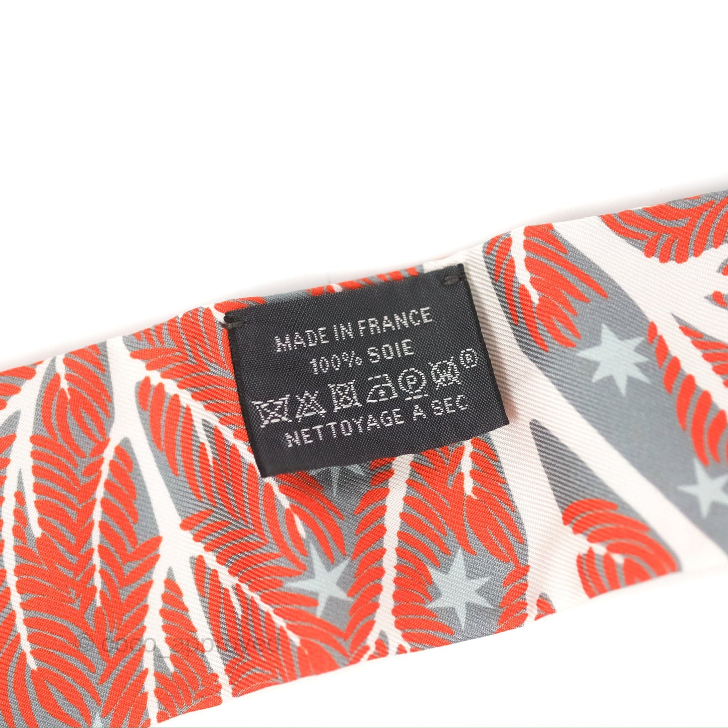 Hermes Sous le Charme d'Orphee Silk Twilly