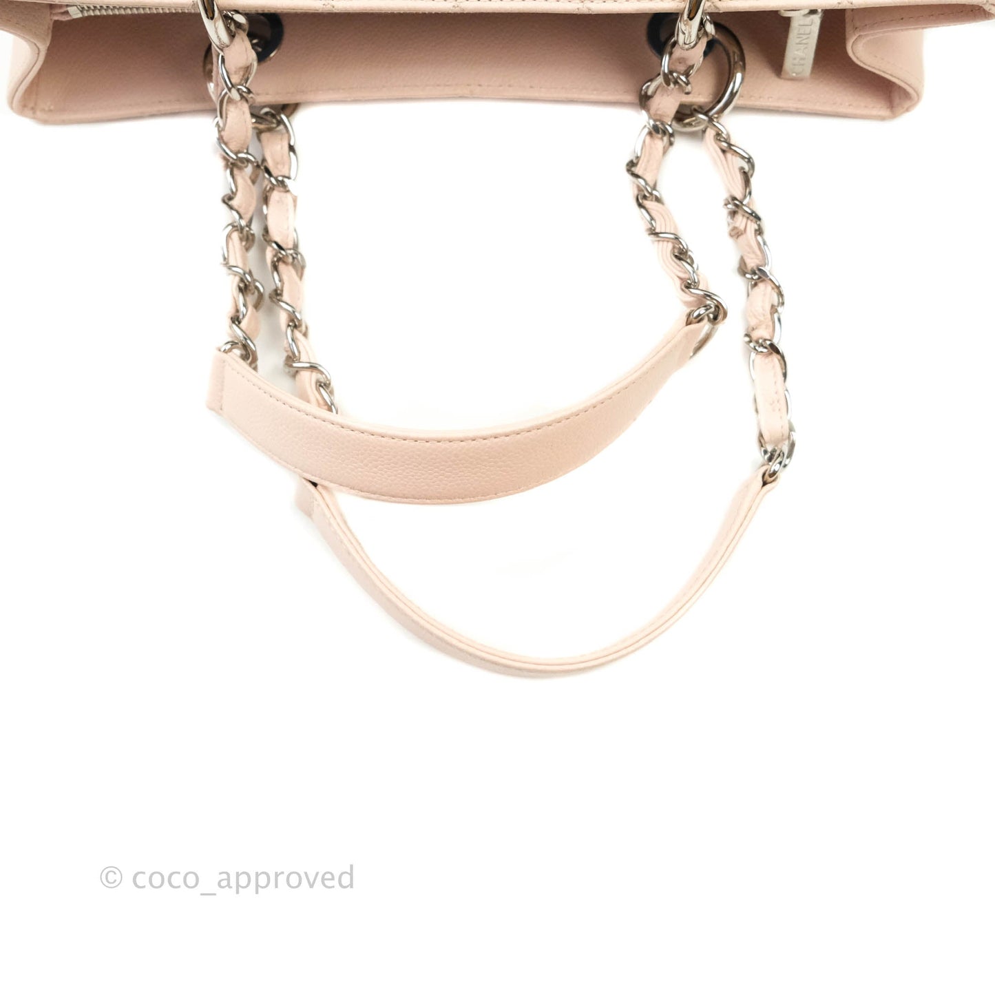 Chanel GST Pink Caviar Silver Hardware