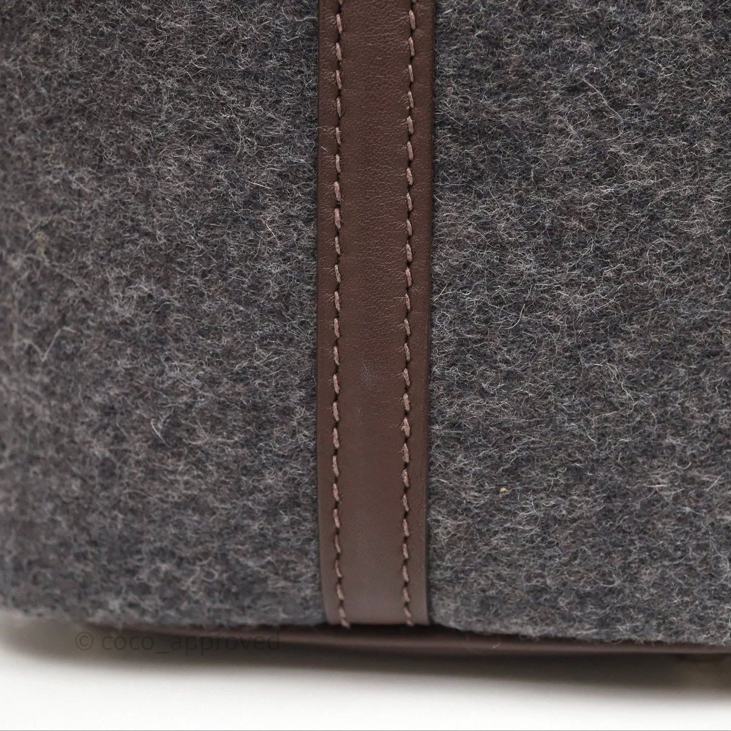 Hermès Picotin 18 Feutre/Veau Swift AE Gris Moyen/Havai Palladium Hardware