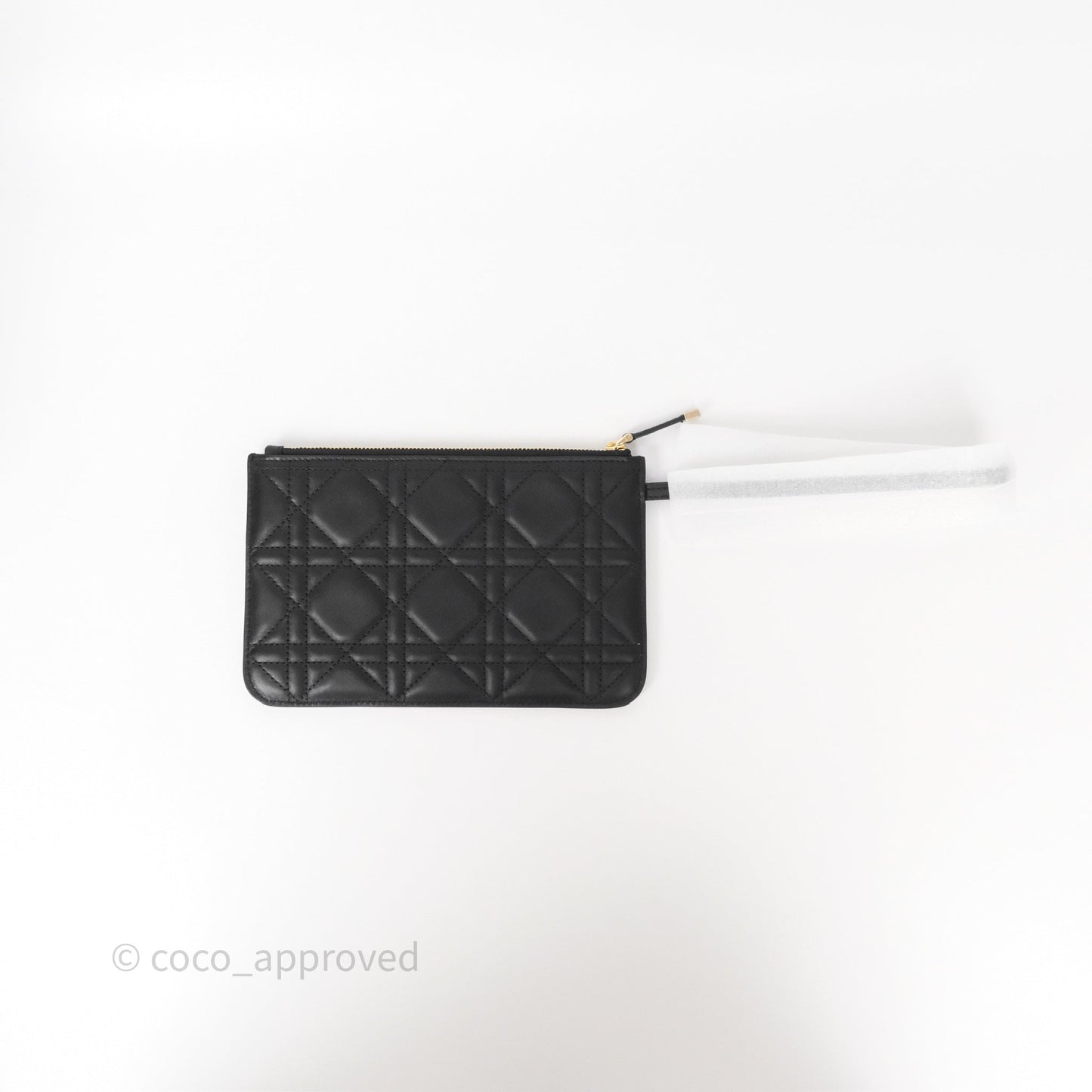 Dior Small Dior Toujours Bag Black Macrocannage Calfskin