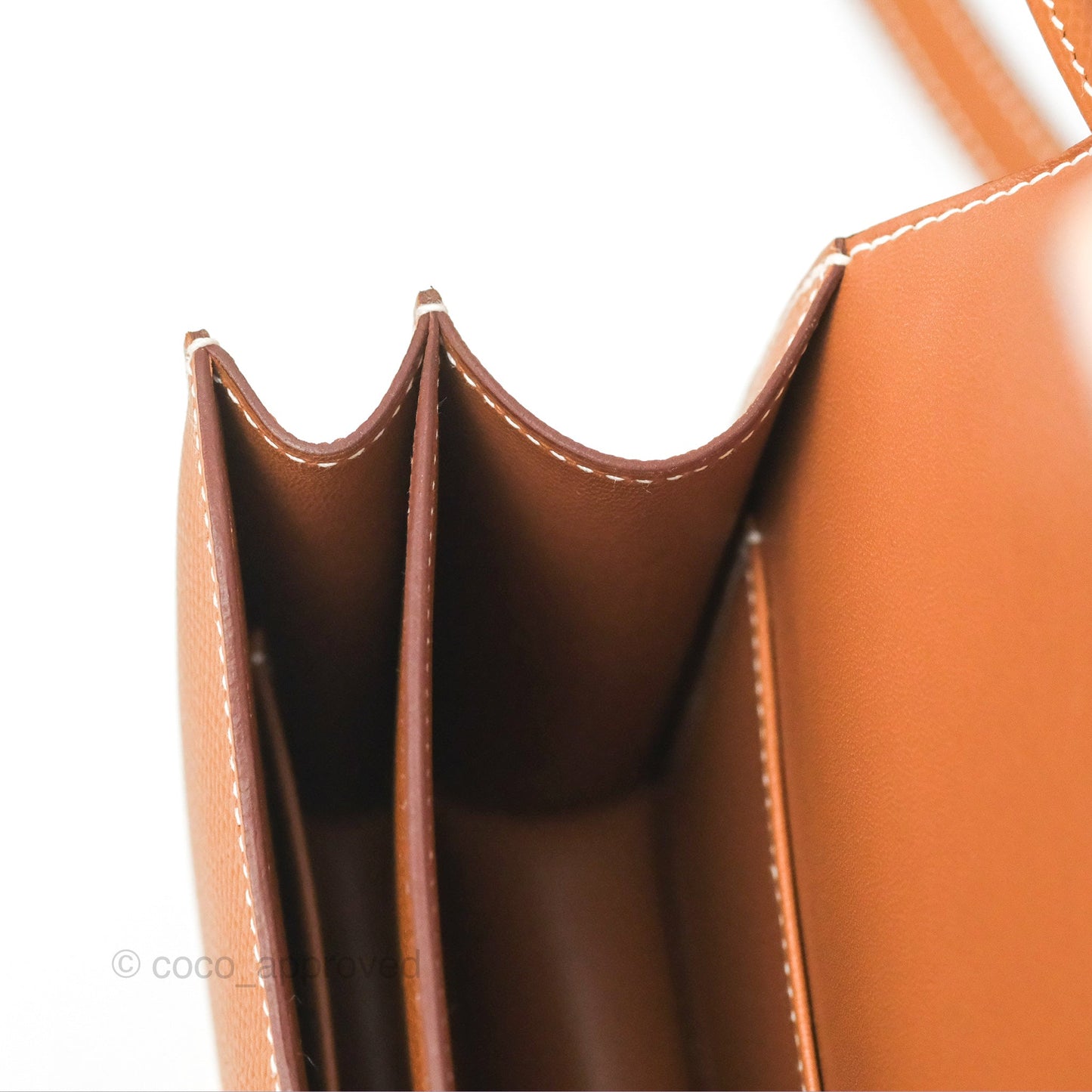 Hermès Constance Mini 18 with Mirror Gold Epsom Rose Gold Hardware