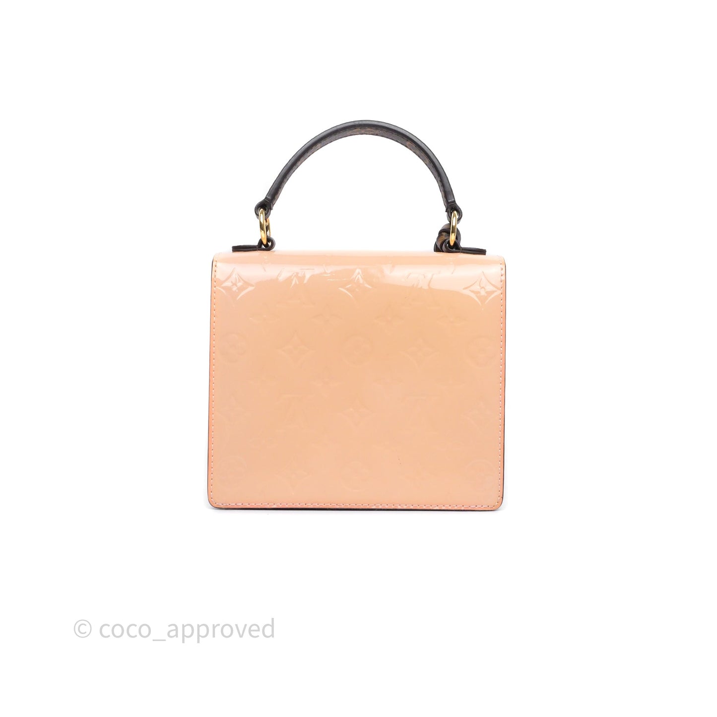 Louis Vuitton Spring Street Vernis Epi Monogram Rose Ballerine