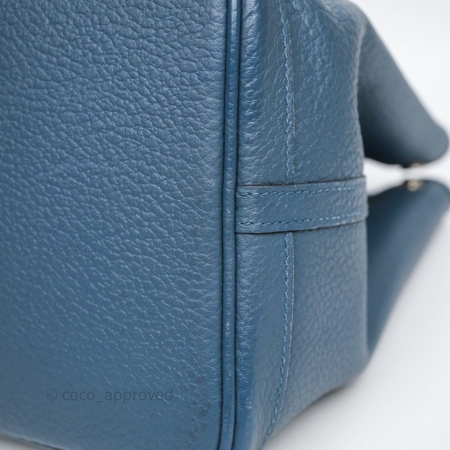 Hermès Garden Party 36 Bleu Palladium Hardware