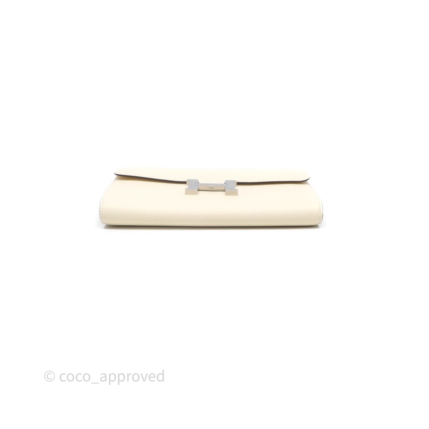 Hermès Constance To Go Wallet Nata I2 Epsom Palladium hardware