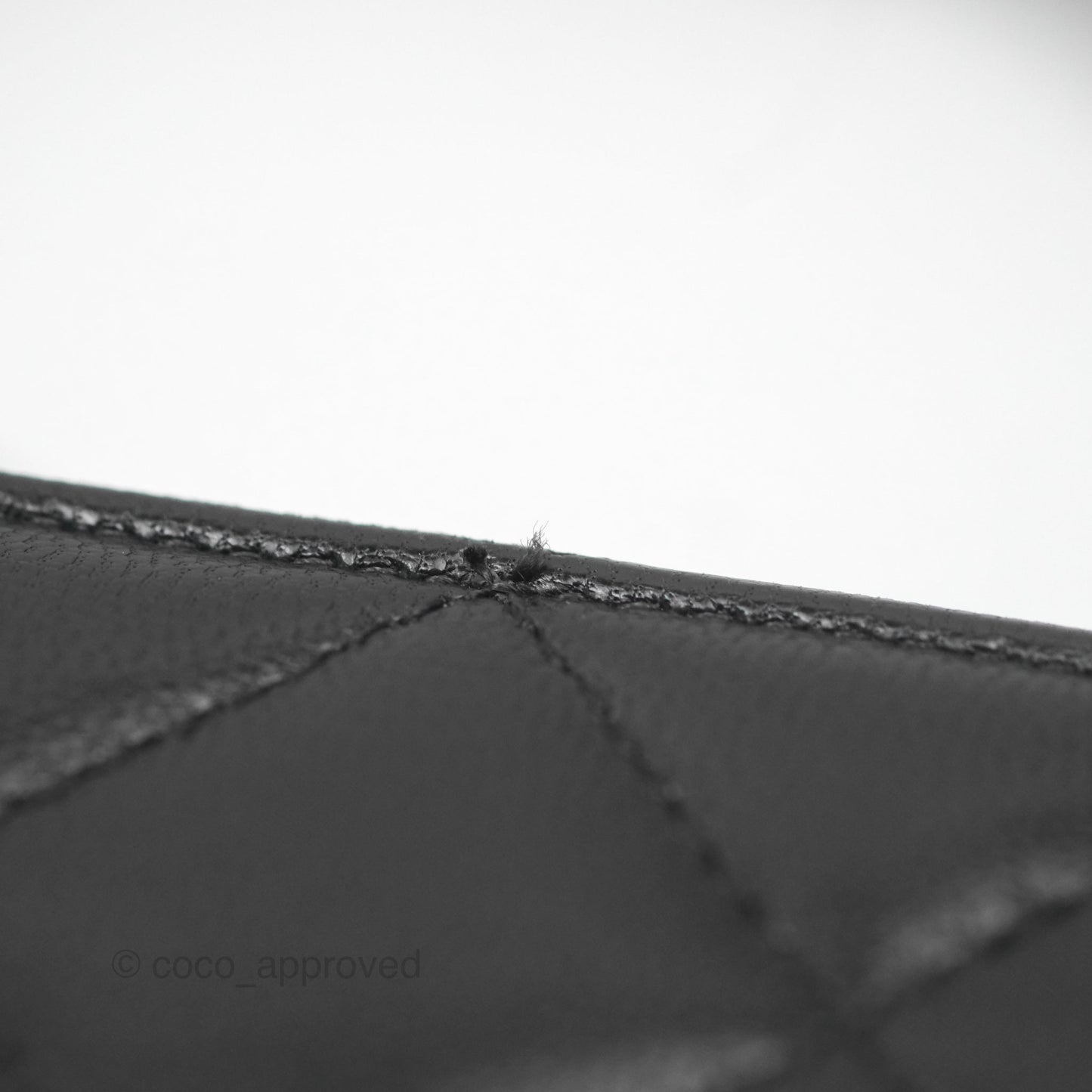 Chanel Vanity With Chain Black Goatskin Mixed Hardware