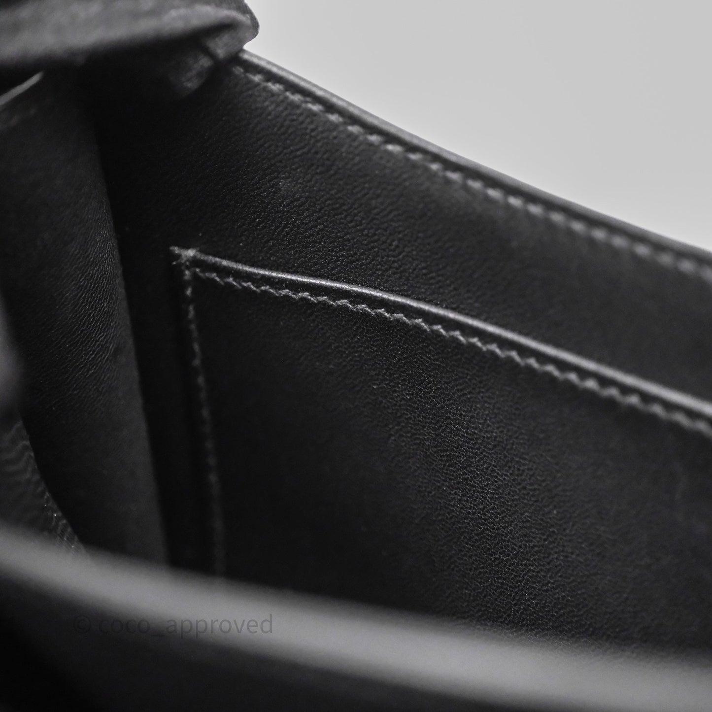 Hermès Constance Mini 18cm Black Epsom Gold Hardware