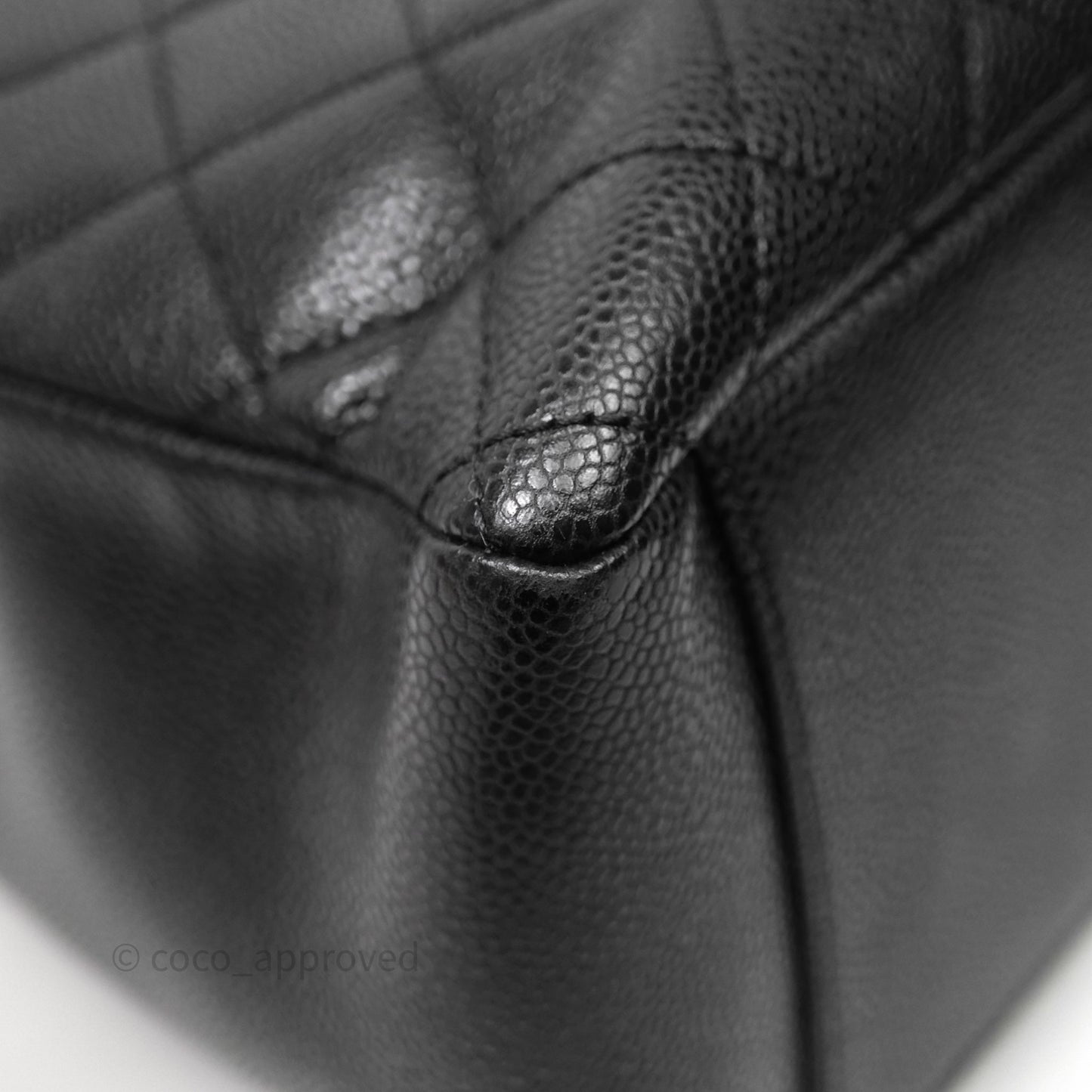 Chanel GST Black Caviar Gold Hardware