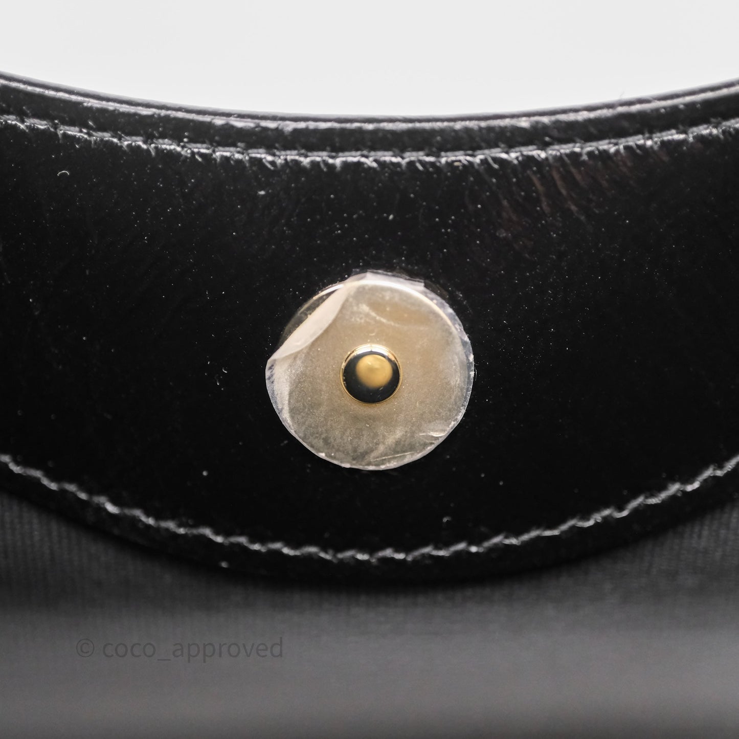 Chanel Nano 31 Black Shiny Lambskin Gold Hardware