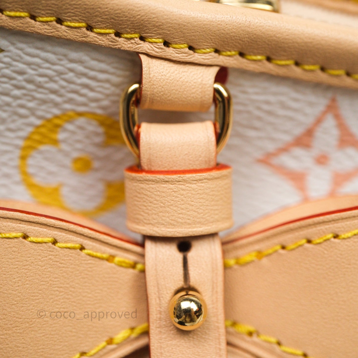 Louis Vuitton x Murakami Carryall East West White Monogram Multicolor