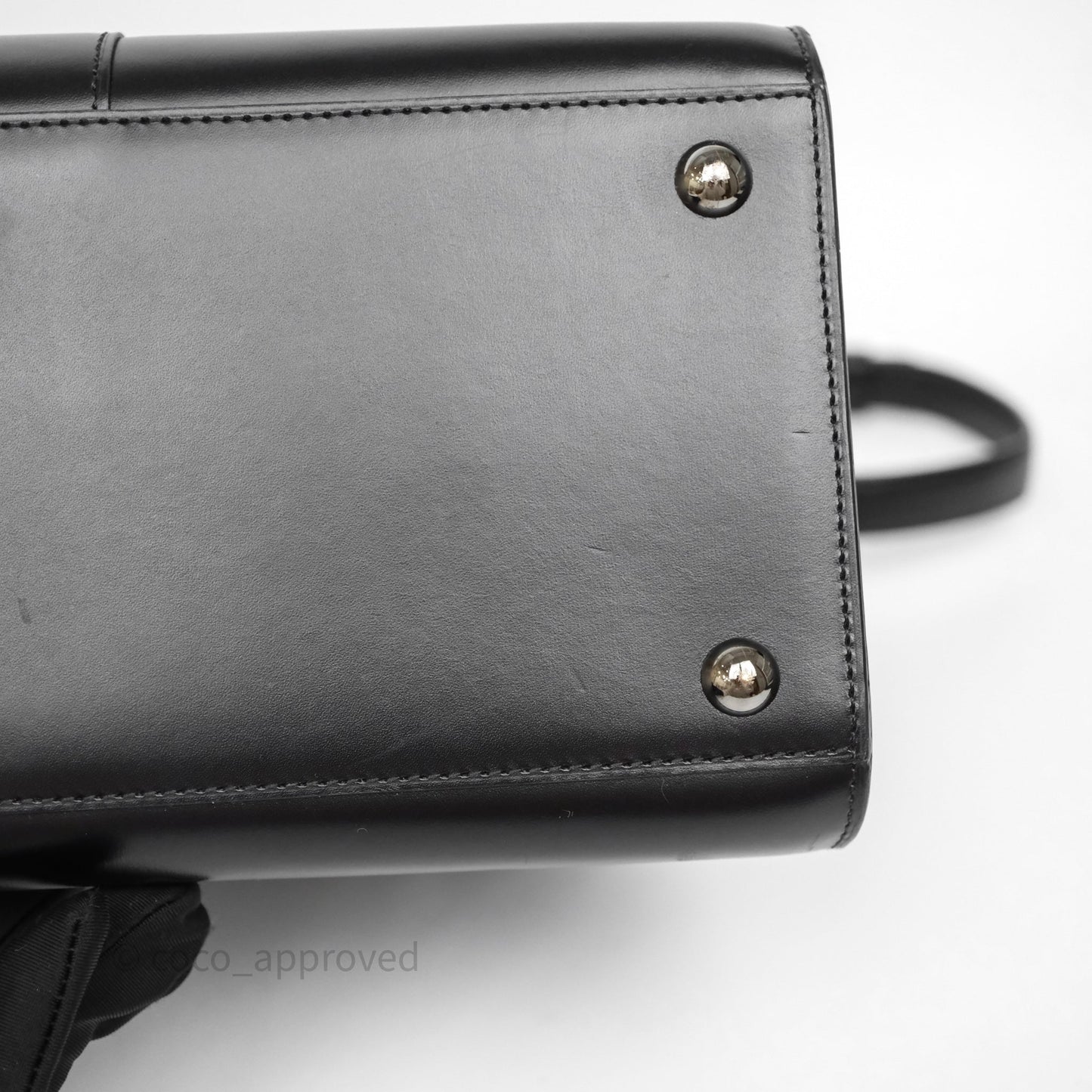 Delvaux Brillant MM Calfskin Black