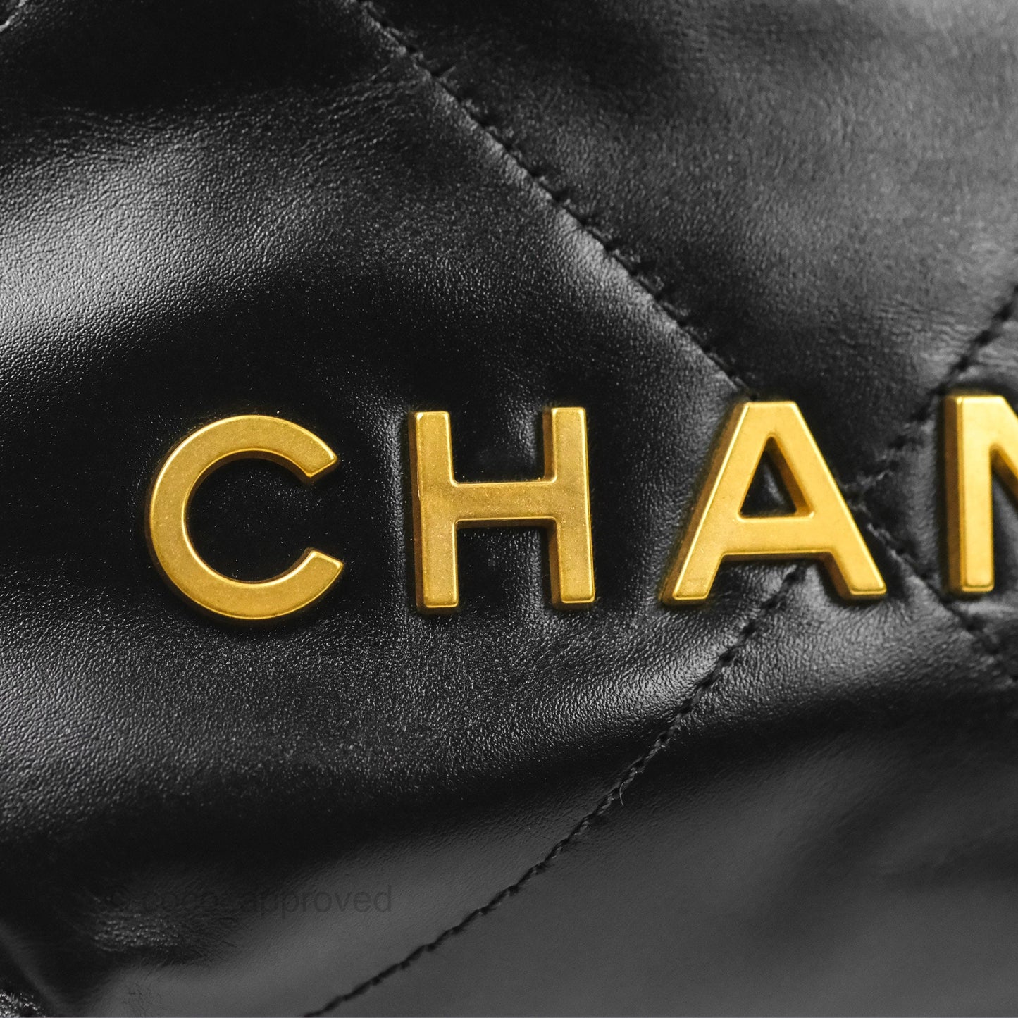 Chanel 22 Mini Bag Black Crumpled Calfskin