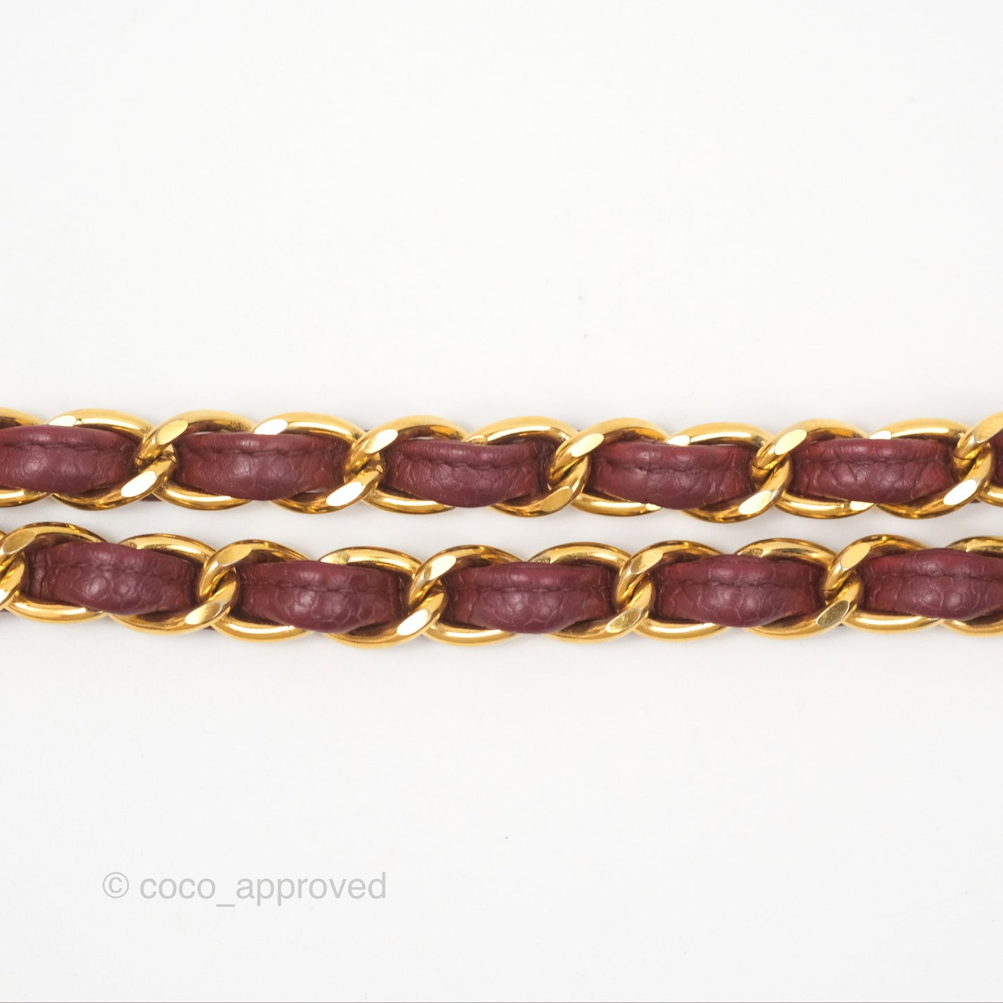 Chanel Vintage Classic Small S/M Flap Burgundy Caviar 24K Gold Hardware