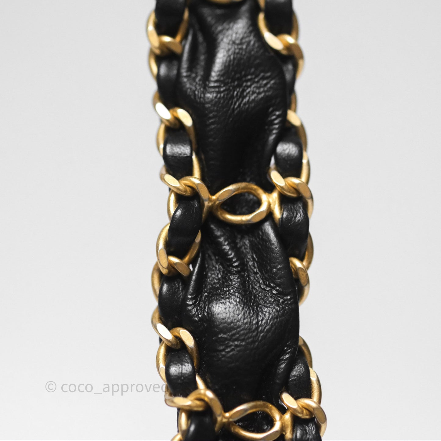 Chanel Hobo Bag Black Aged Calfskin Aged Gold Hardware