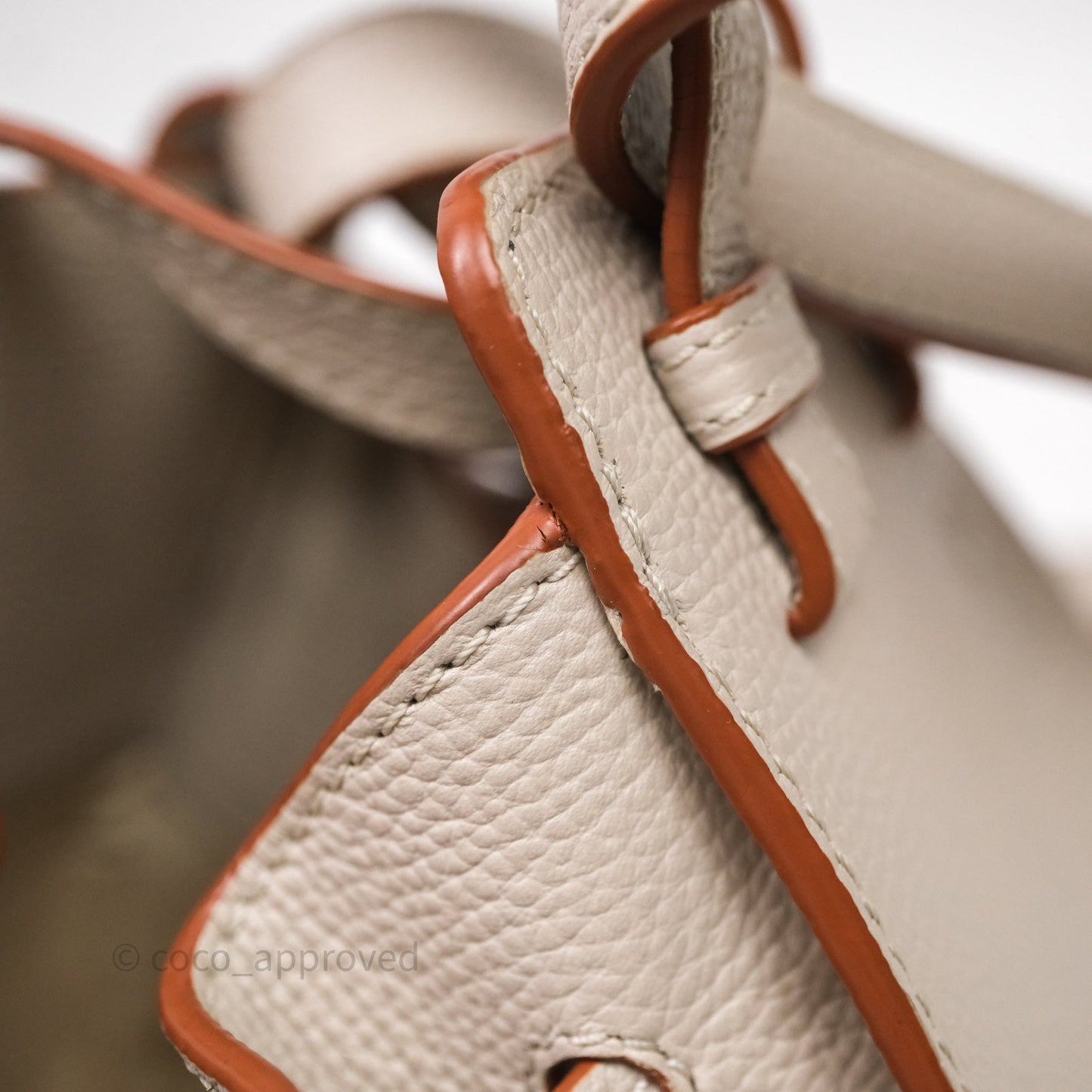 Loewe Mini Hammock Drawstring Light Ghost Calfskin