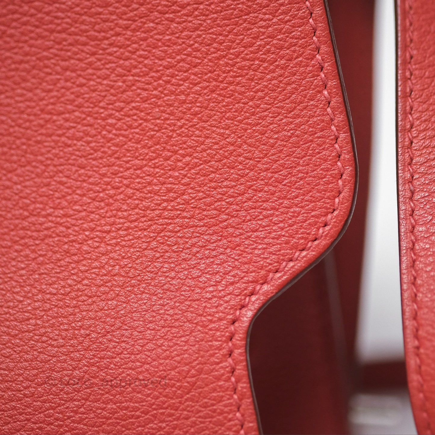 Hermès Roulis Mini Brique 36 / Caramel 28 Evercolor Palladium Hardware