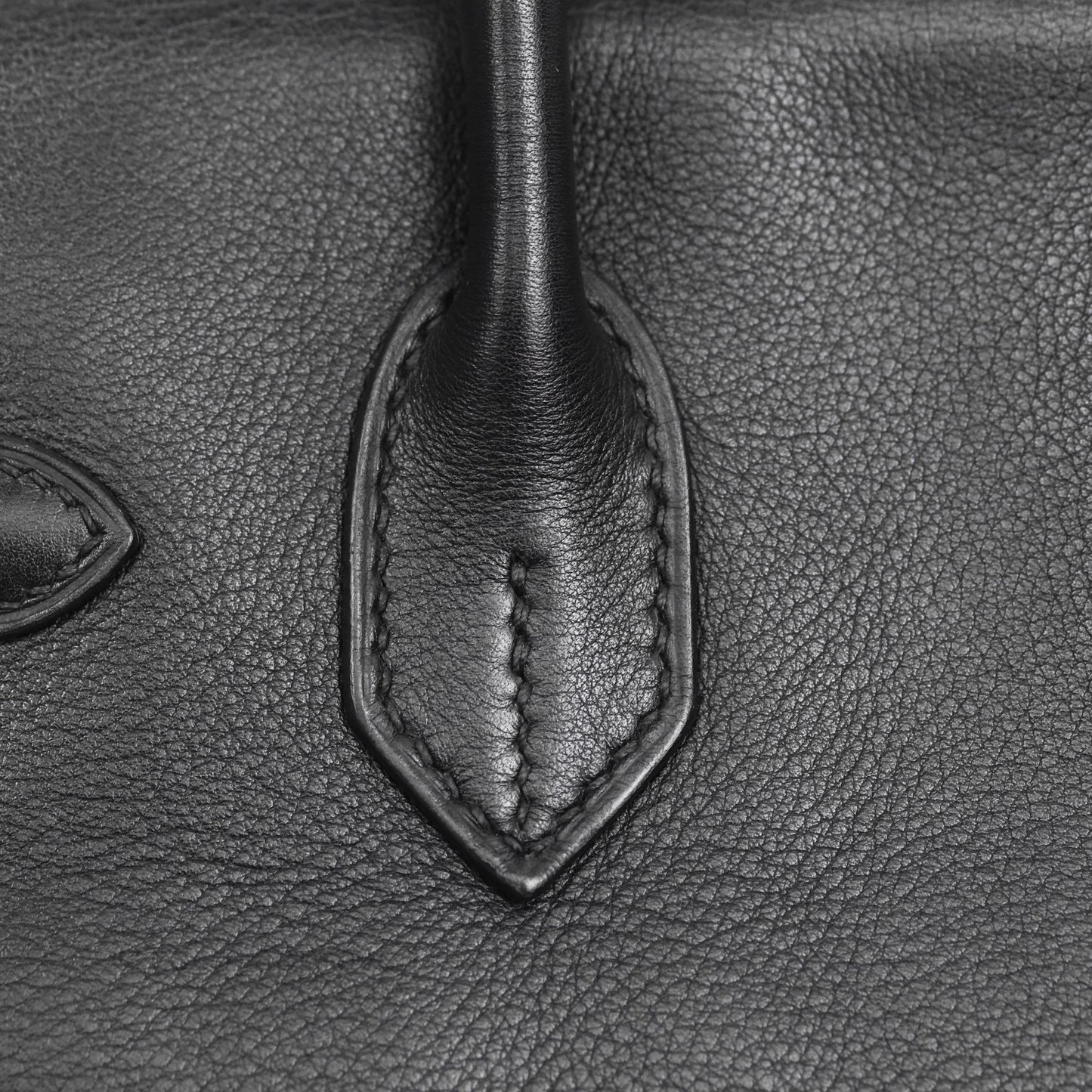 Hermès Birkin 30 Noir 89 Evergrain Palladium Hardware