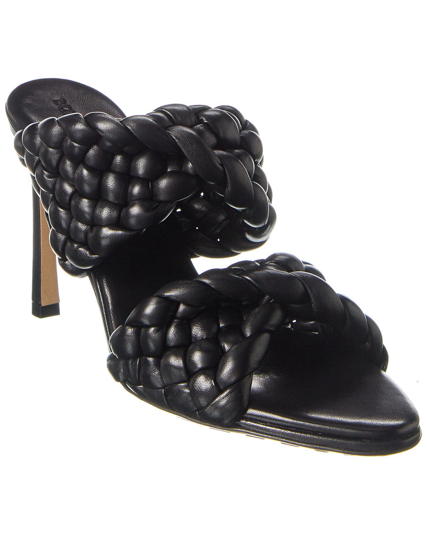 Luxury Bottega Veneta BV Curve Leather Sandal
