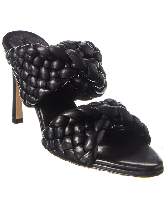 Luxury Bottega Veneta BV Curve Leather Sandal