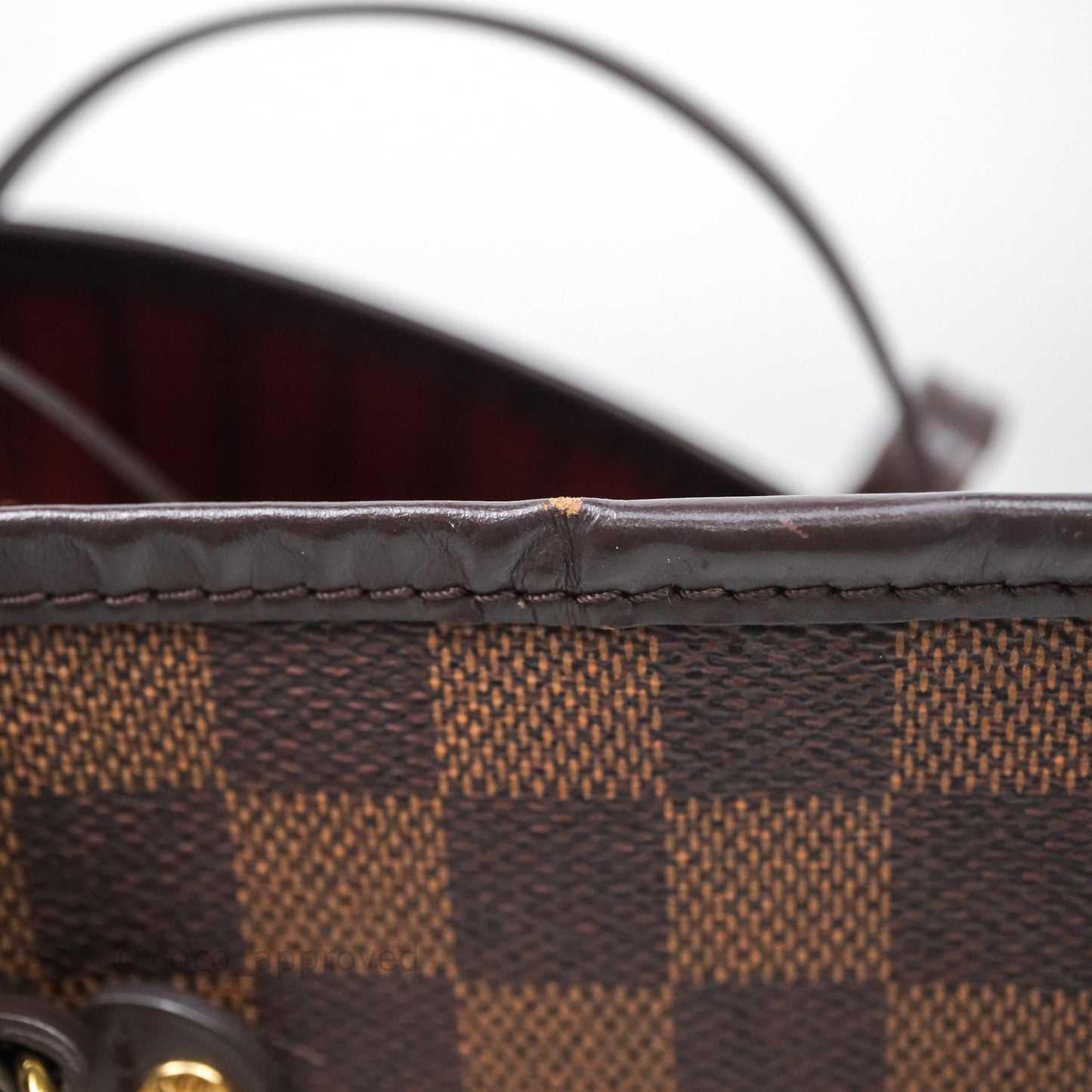 Louis Vuitton Neverfull Tote Bag GM Damier Ebene