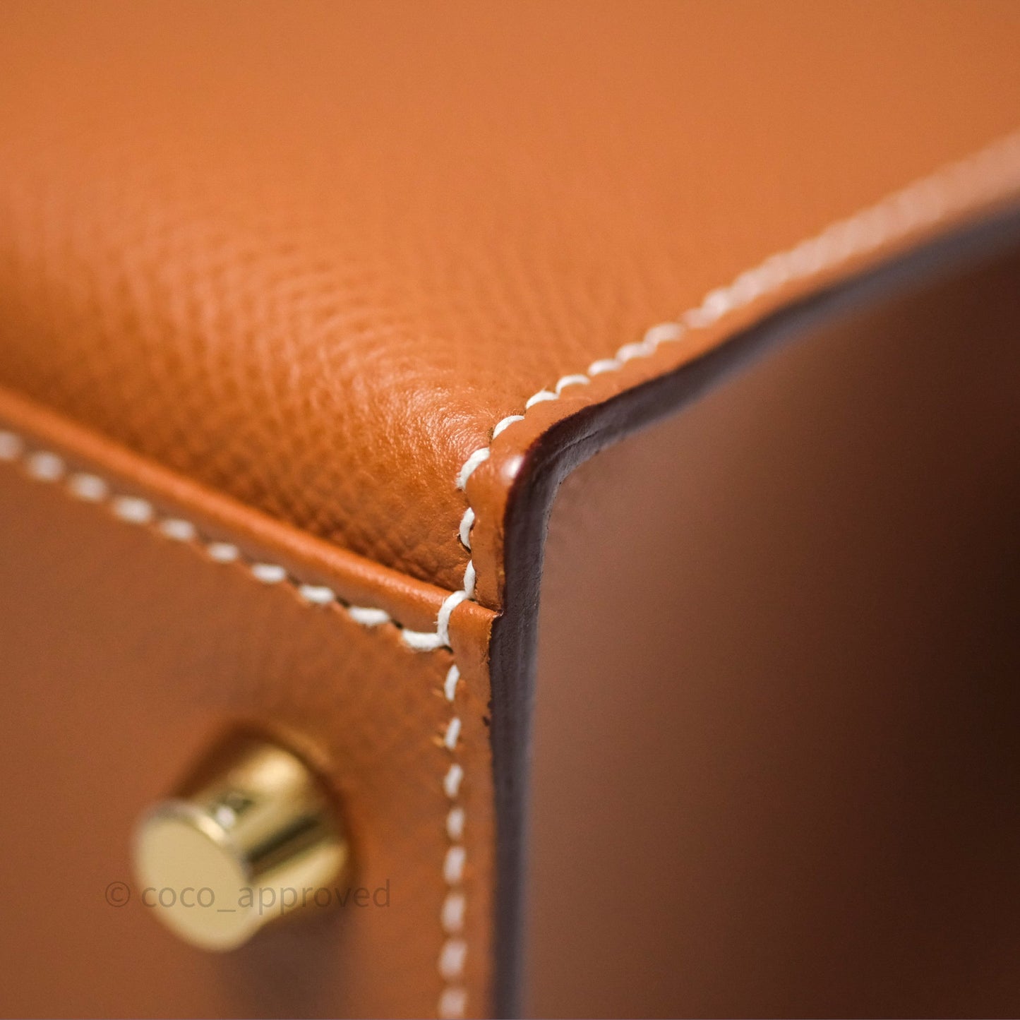 Hermès Kelly 28 Sellier Gold 37 Epsom Gold Hardware