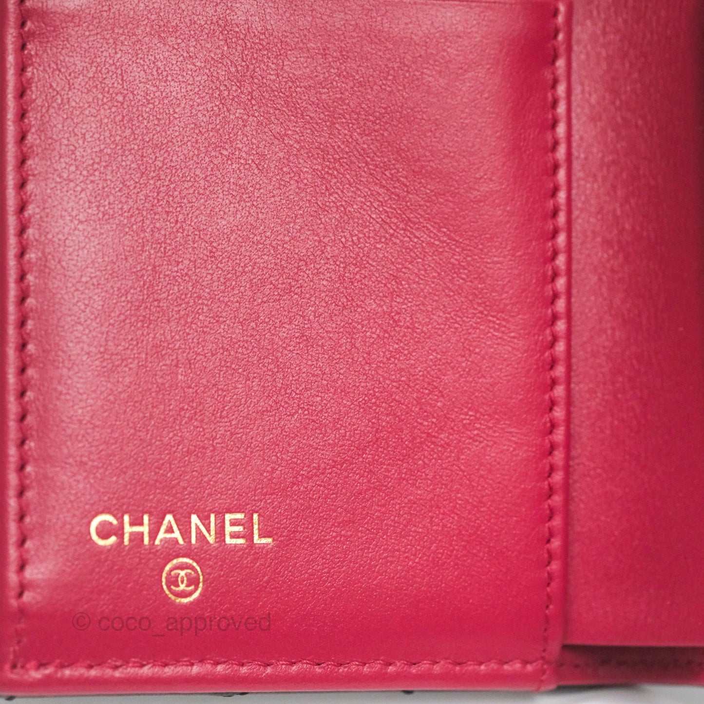 Chanel 19 Short Flap Wallet Black Lambskin
