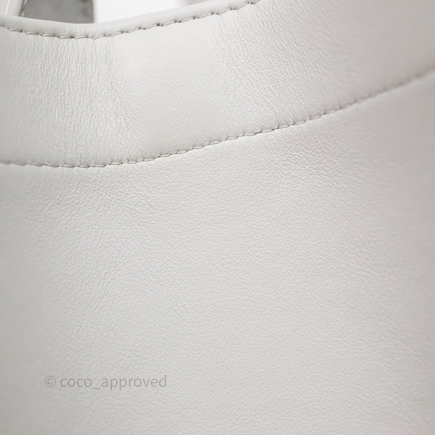 Christian Dior Small Dior Book Tote Cloud Gray Macrocannage Calfskin