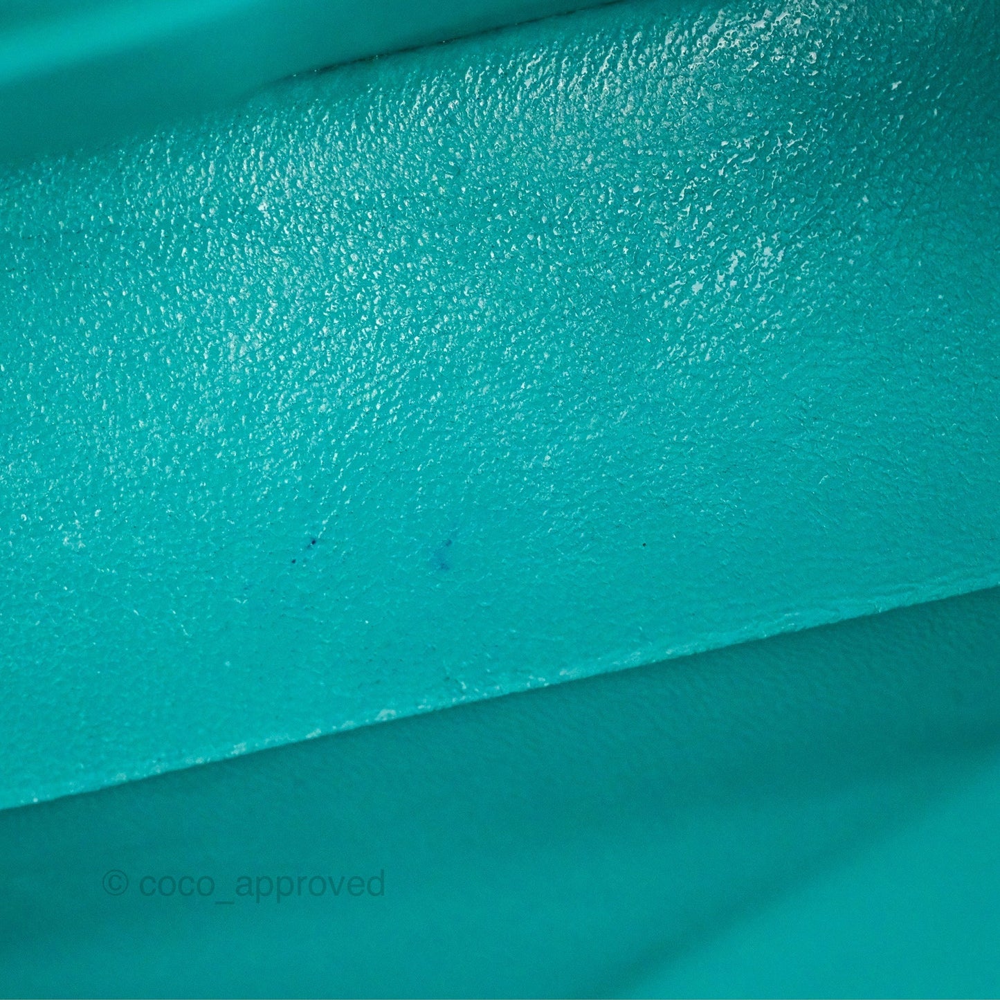 Chanel Small Classic Quilted Flap Turquoise Lambskin Gold Hardware