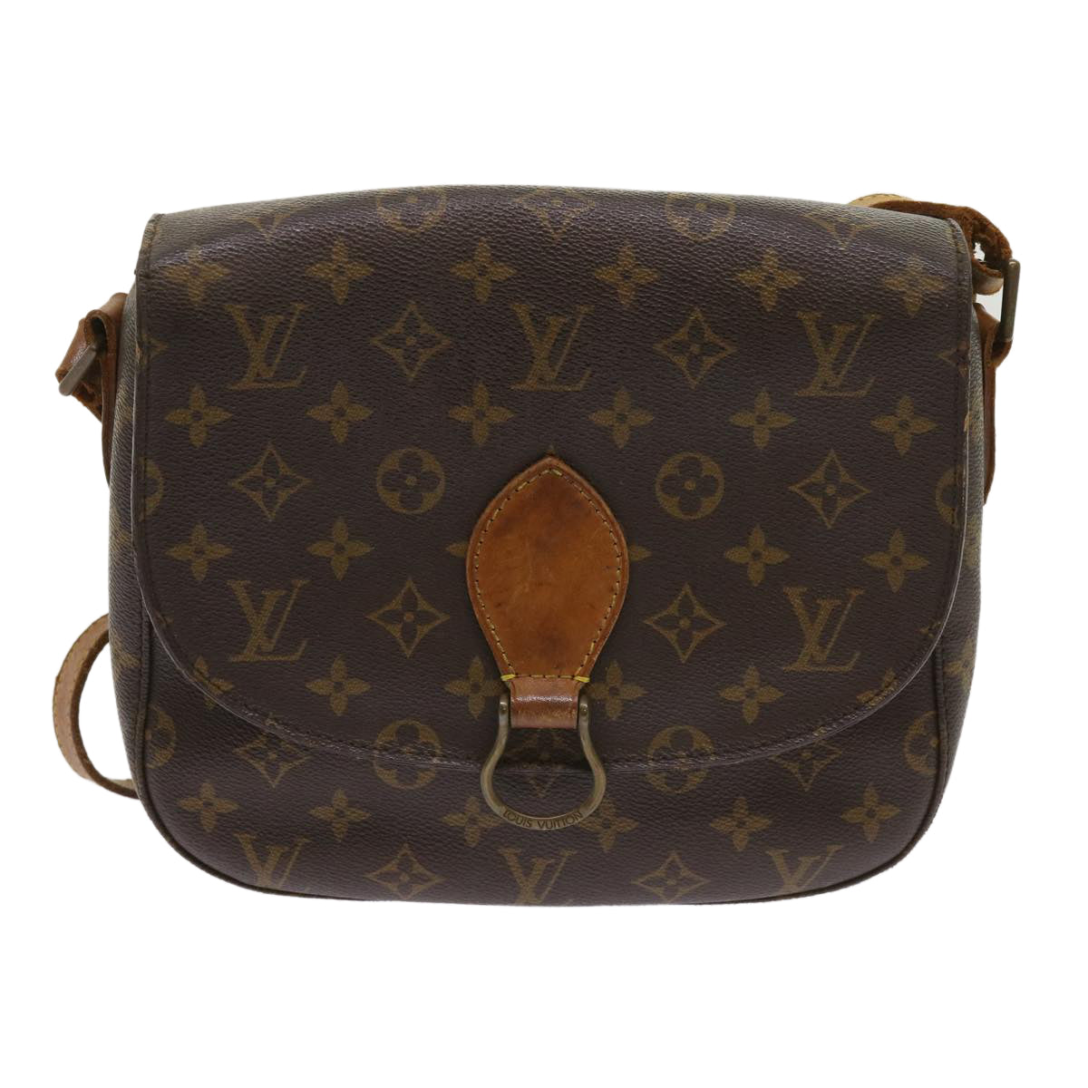 LOUIS VUITTON Monogram Saint Cloud GM Shoulder Bag M51242 LV 64226